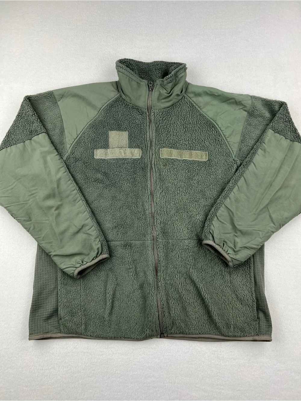 US Army Gen III Level 3 ECWCS Cold Weather Fleece Zip Jacket Foliage Green Sz M